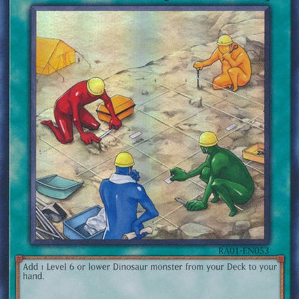 Fossil Dig [RA01-EN053] Ultra Rare