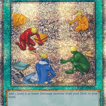 Fossil Dig [RA01-EN053] Quarter Century Secret Rare