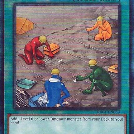 Fossil Dig [RA01-EN053] Prismatic Ultimate Rare