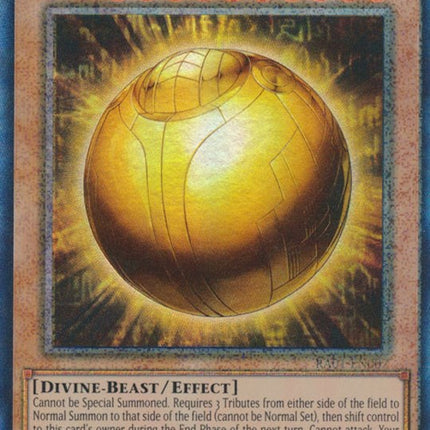The Winged Dragon of Ra - Sphere Mode [RA01-EN007] Prismatic Collector's Rare