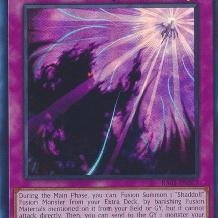 Shaddoll Schism [RA01-EN077] Ultra Rare