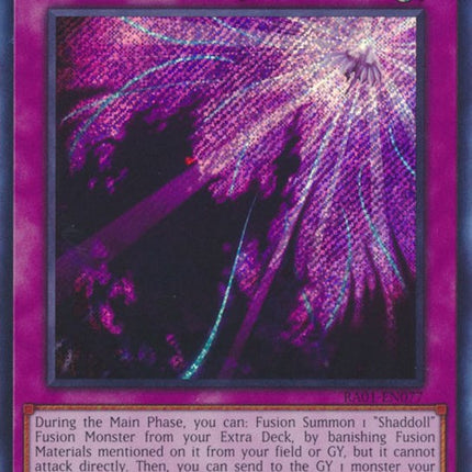 Shaddoll Schism [RA01-EN077] Secret Rare