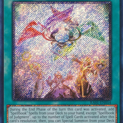 Spellbook of Judgment [RA01-EN054] Platinum Secret Rare