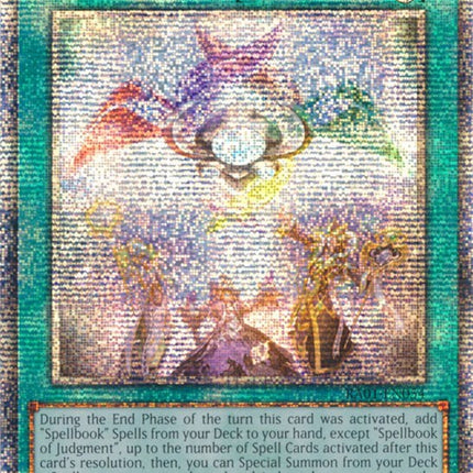 Spellbook of Judgment [RA01-EN054] Quarter Century Secret Rare