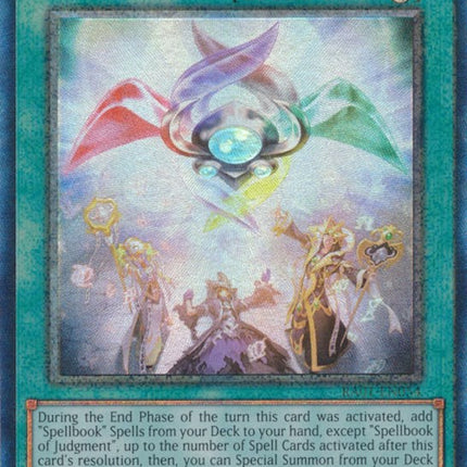 Spellbook of Judgment [RA01-EN054] Prismatic Collector's Rare