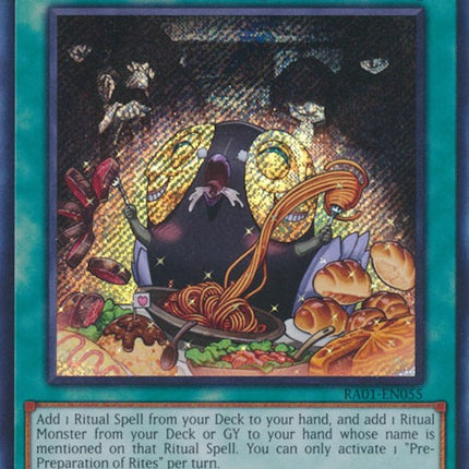 Pre-Preparation of Rites [RA01-EN055] Secret Rare