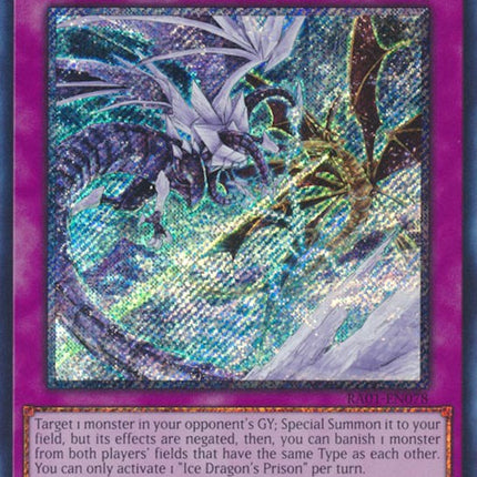 Ice Dragon's Prison [RA01-EN078] Platinum Secret Rare