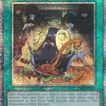 Pre-Preparation of Rites [RA01-EN055] Quarter Century Secret Rare