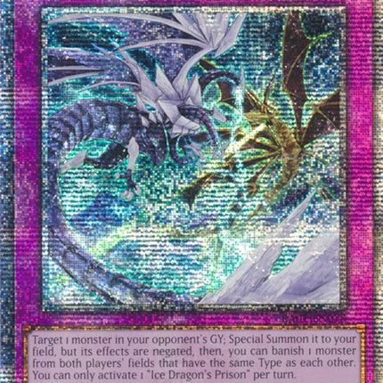Ice Dragon's Prison [RA01-EN078] Quarter Century Secret Rare