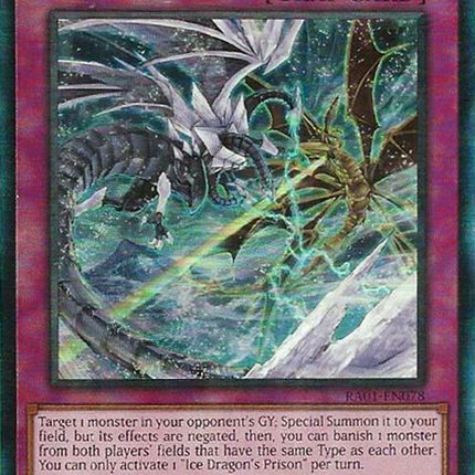 Ice Dragon's Prison [RA01-EN078] Prismatic Ultimate Rare