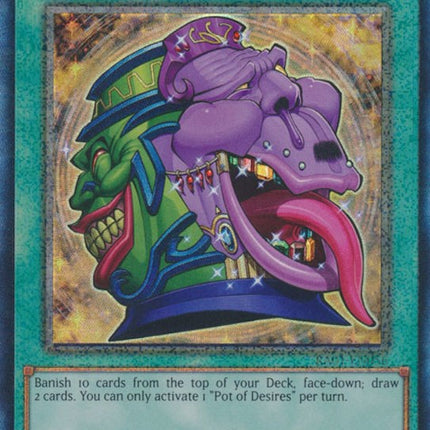 Pot of Desires [RA01-EN056] Prismatic Collector's Rare