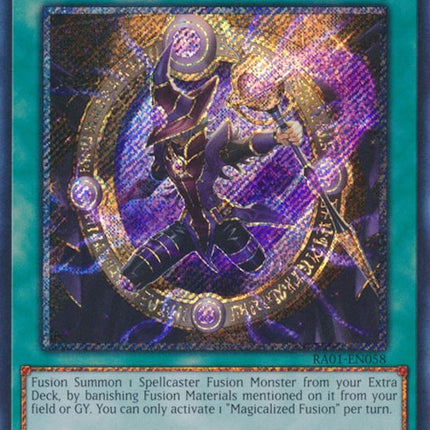 Magicalized Fusion [RA01-EN058] Platinum Secret Rare