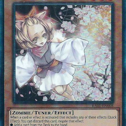 Ash Blossom & Joyous Spring [RA01-EN008] Prismatic Ultimate Rare