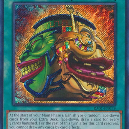 Pot of Extravagance [RA01-EN059] Secret Rare