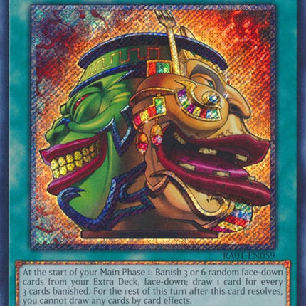 Pot of Extravagance [RA01-EN059] Platinum Secret Rare