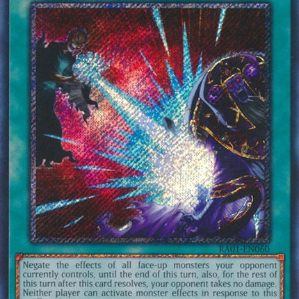 Dark Ruler No More [RA01-EN060] Platinum Secret Rare