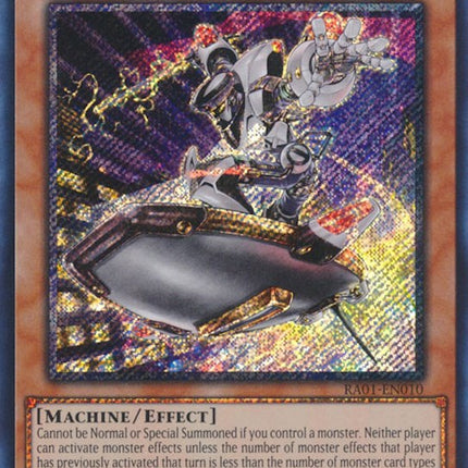 Inspector Boarder [RA01-EN010] Platinum Secret Rare