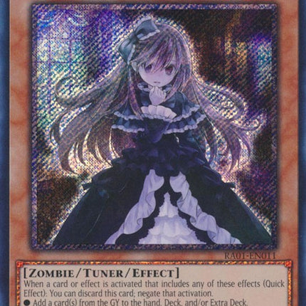 Ghost Belle & Haunted Mansion [RA01-EN011] Platinum Secret Rare
