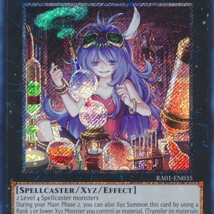 Downerd Magician [RA01-EN035] Platinum Secret Rare