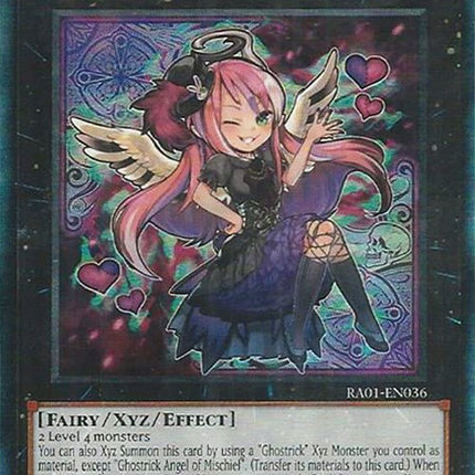 Ghostrick Angel of Mischief [RA01-EN036] Prismatic Ultimate Rare