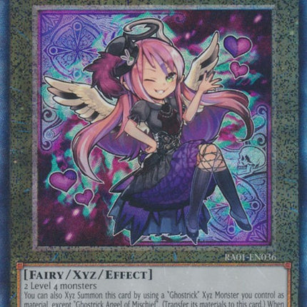 Ghostrick Angel of Mischief [RA01-EN036] Prismatic Collector's Rare