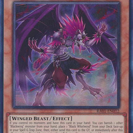 Blackwing - Simoon the Poison Wind [RA01-EN012] Super Rare