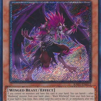 Blackwing - Simoon the Poison Wind [RA01-EN012] Platinum Secret Rare