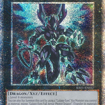 Galaxy-Eyes Full Armor Photon Dragon [RA01-EN037] Quarter Century Secret Rare
