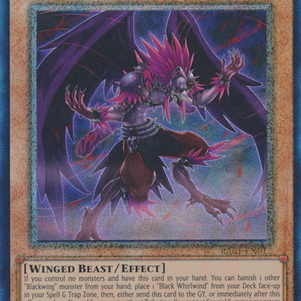 Blackwing - Simoon the Poison Wind [RA01-EN012] Prismatic Collector's Rare