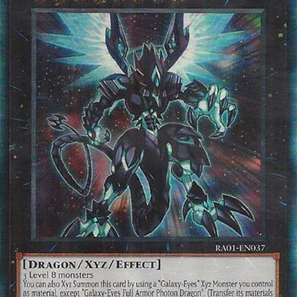 Galaxy-Eyes Full Armor Photon Dragon [RA01-EN037] Prismatic Ultimate Rare