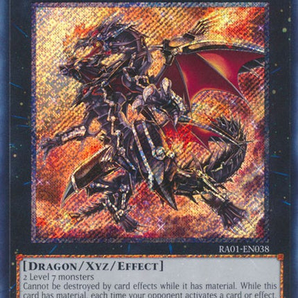 Red-Eyes Flare Metal Dragon [RA01-EN038] Platinum Secret Rare