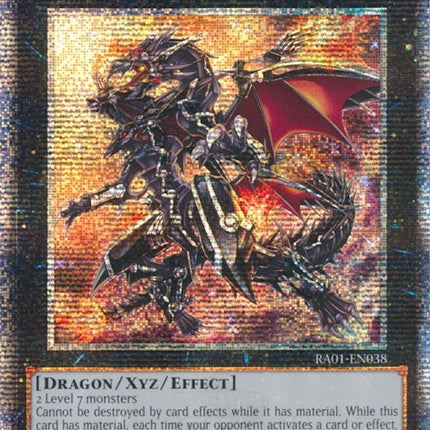 Red-Eyes Flare Metal Dragon [RA01-EN038] Quarter Century Secret Rare