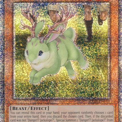 Danger!? Jackalope? [RA01-EN013] Quarter Century Secret Rare