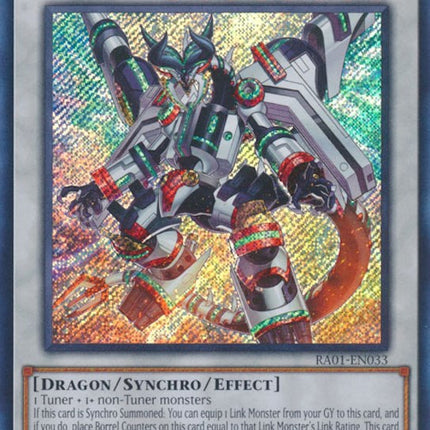 Borreload Savage Dragon [RA01-EN033] Secret Rare
