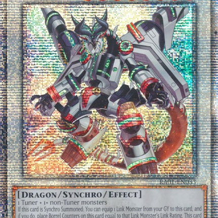 Borreload Savage Dragon [RA01-EN033] Quarter Century Secret Rare
