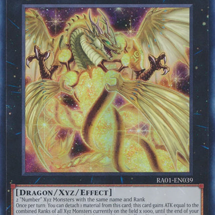 Number 100: Numeron Dragon [RA01-EN039] Super Rare
