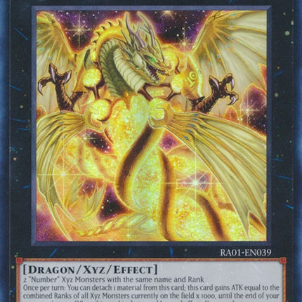 Number 100: Numeron Dragon [RA01-EN039] Ultra Rare
