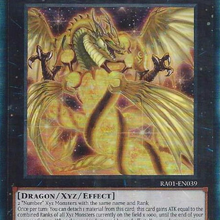 Number 100: Numeron Dragon [RA01-EN039] Prismatic Ultimate Rare