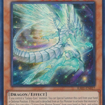 Galaxy-Eyes Afterglow Dragon [RA01-EN017] Ultra Rare