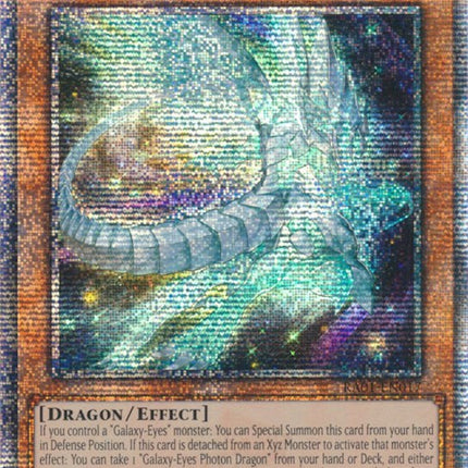 Galaxy-Eyes Afterglow Dragon [RA01-EN017] Quarter Century Secret Rare