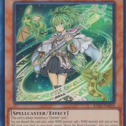 Wynn the Wind Channeler [RA01-EN018] Ultra Rare