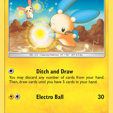 Minun (54/168) [Sun & Moon: Celestial Storm]