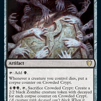 Crowded Crypt [Innistrad: Midnight Hunt Commander]