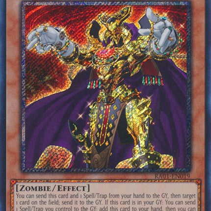 Eldlich the Golden Lord [RA01-EN019] Platinum Secret Rare