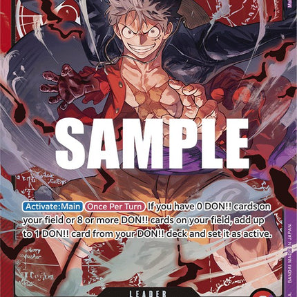 Monkey.D.Luffy [Ultra Deck - The Three Captains]