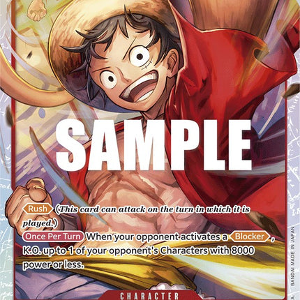 Monkey.D.Luffy [Ultra Deck - The Three Captains]