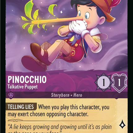 Pinocchio - Talkative Puppet (58/204) [Rise of the Floodborn]