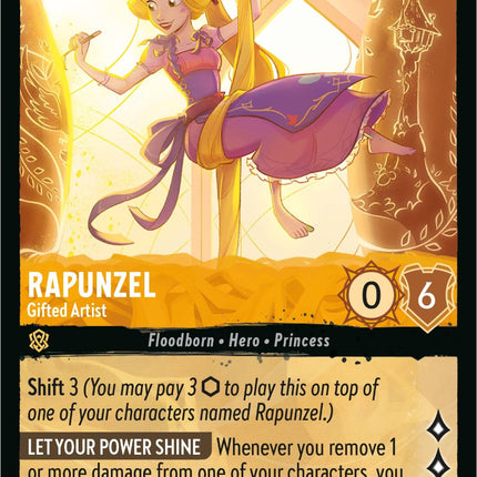 Rapunzel - Gifted Artist (19/204) [Rise of the Floodborn]