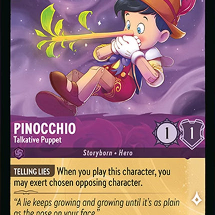 Pinocchio - Talkative Puppet (32) [Promo Cards]