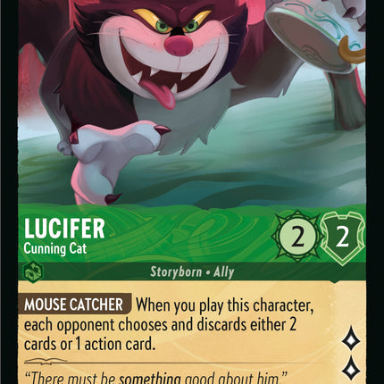 Lucifer - Cunning Cat (85/204) [Rise of the Floodborn]